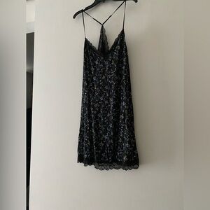Victoria’s Secret Floral Lace Trim Nightgown
